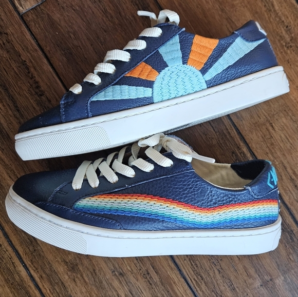 Soludos Shoes - Soludos Size 6 Ibiza Rainbow Wave Shoes